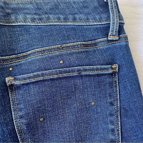 TALBOTS Women’s Jeans Flawless Slim Ankle Metal Polka Metal Dot Size 8 P - Picture 6 of 10